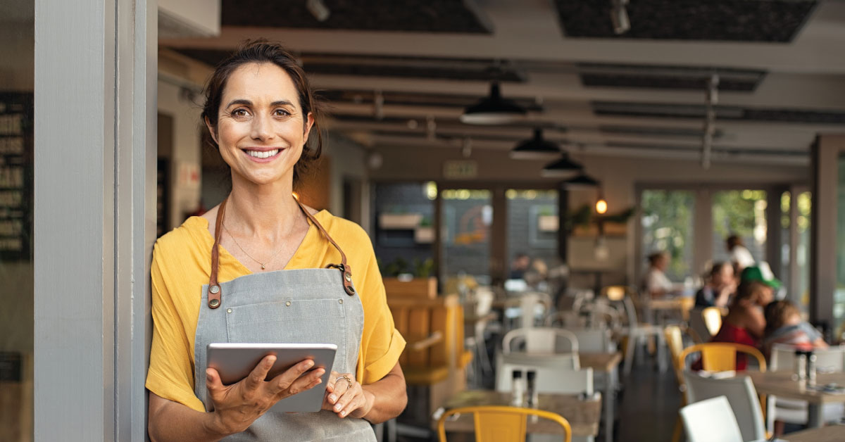 Smiling Lady Working, Women In Business &amp; Science